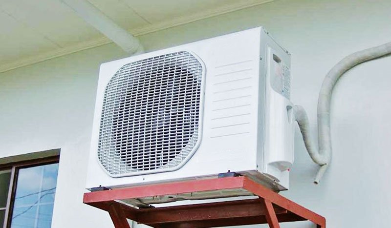 Bộ phận dàn nóng điều hòa Daikin giấu ống 