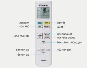 Read more about the article [Chi tiết] Cách sử dụng máy lạnh Daikin âm trần remote