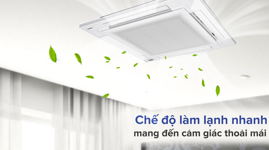 Máy lạnh âm trần giá rẻ Panasonic Inverter 2 HP S-1821PU3H - U-21PR1H5