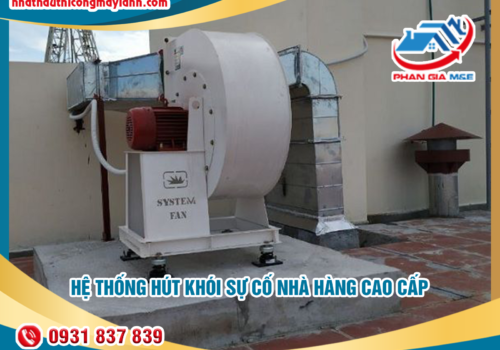 Thi công ống gió cho nhà hàng – Đơn vị nào uy tín