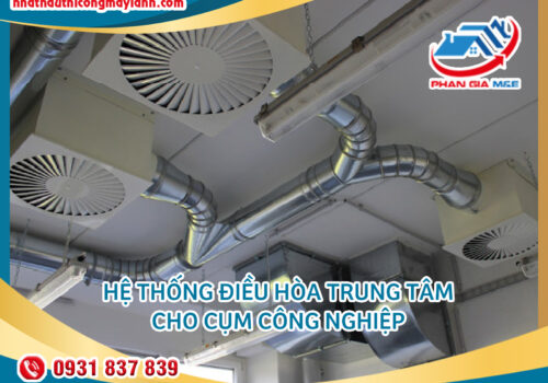 Hệ thống điều hòa trung tâm cho Cụm công nghiệp