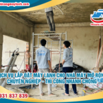 Lắp đặt máy lạnh cho Nhà máy mở rộng