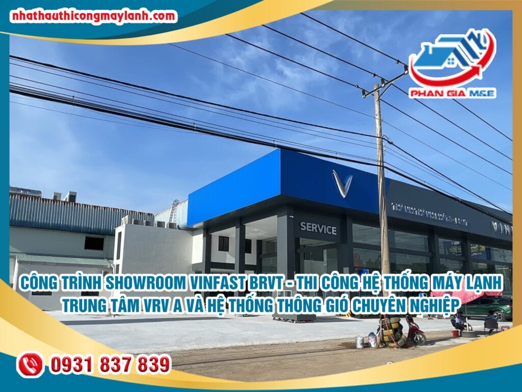 Read more about the article Công trình Showroom VinFast BRVT