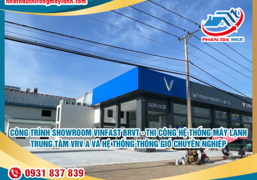 Công trình Showroom VinFast BRVT