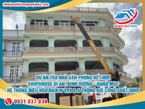 Read more about the article Dự Án Tòa Nhà Văn Phòng Kết Hợp Shophouse ở Bình Dương