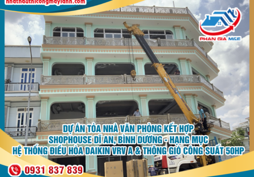 Dự Án Tòa Nhà Văn Phòng Kết Hợp Shophouse ở Bình Dương